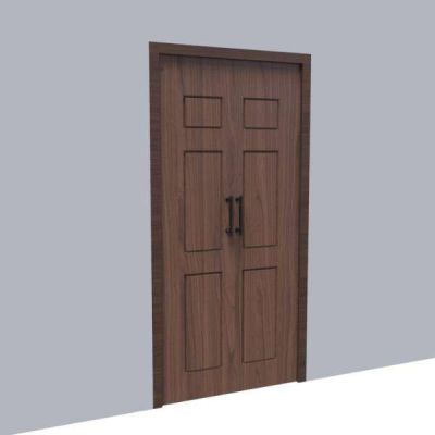 Flush Double Door