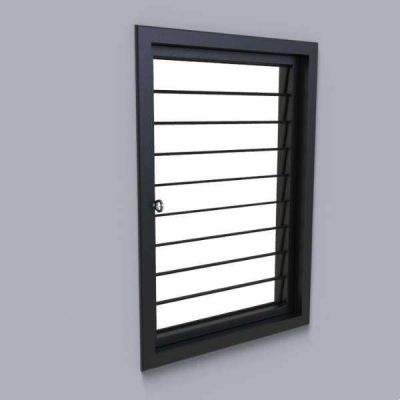 Wooden Frame Louver Window