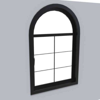 Single Casement Arc Window
