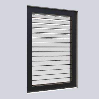 Single Leaf Louver Window