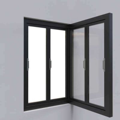 Corner Metal Frame Casement Window