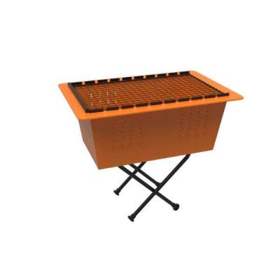 Foldable Charcoal Barbeque Grill Set