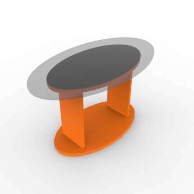 Elegant Oval Table