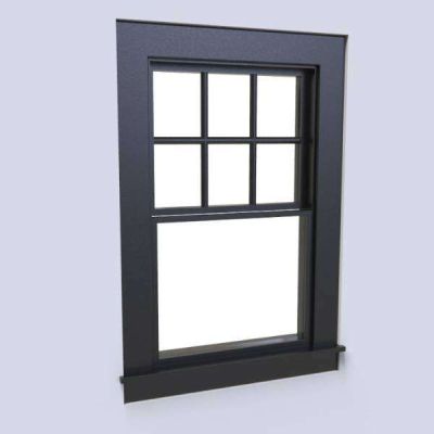 Vertical Sliding Slash Window