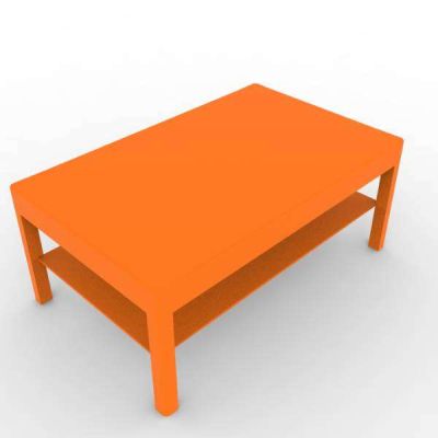 Two Tire Rectangle Table