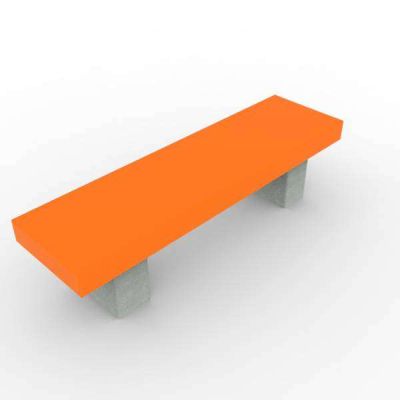 Park Concrete Bench