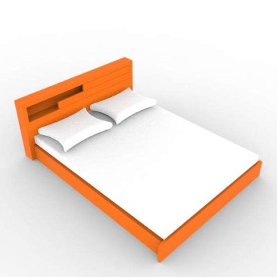 Headboard Storage Bed