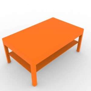 Two Tire Rectangle Table