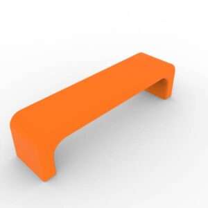 Curved Waterfall Bench