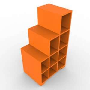 Stair Step Bookcase