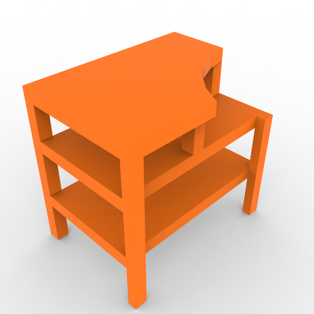 Bed Side Table - bimmodeller.com - BIM Modeling services Provider