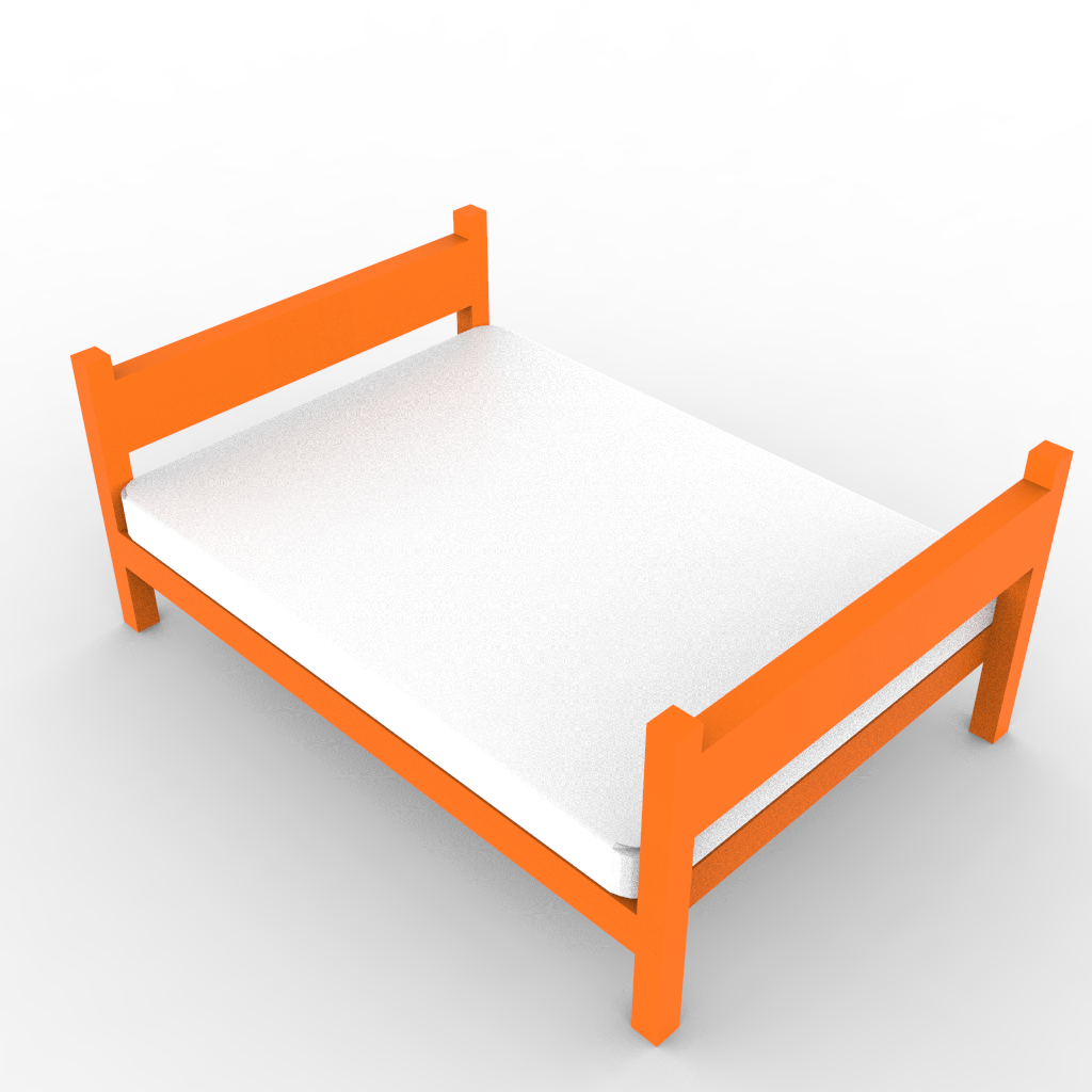 Double Bed Revit Family Archives BIM Modeling
