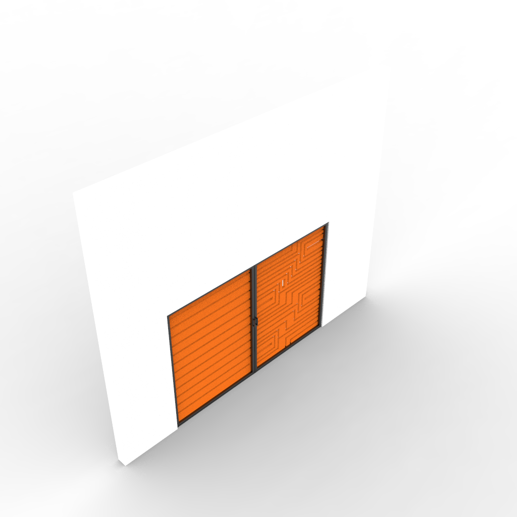 Compound Wall Main Gate Grill Revit Family Archives