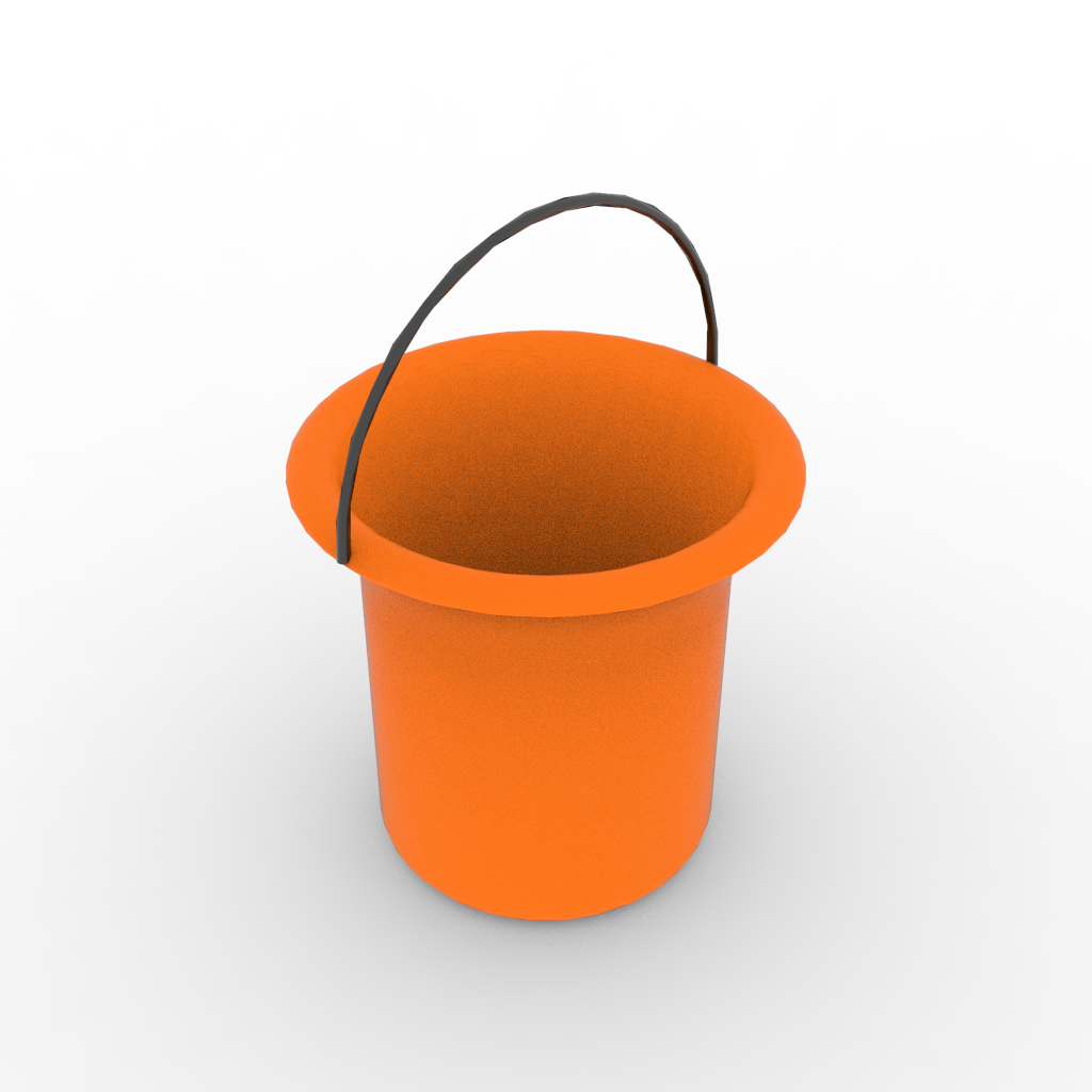 Fuscia Plastic Bucket BIM Modeling services Provider