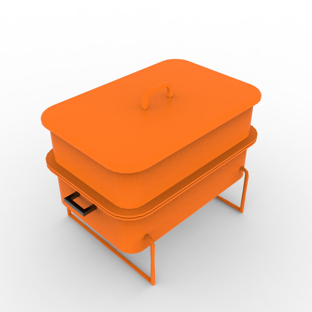 Garden Outdoor Charcoal Grill Revit Family Archives BIM Modeling services