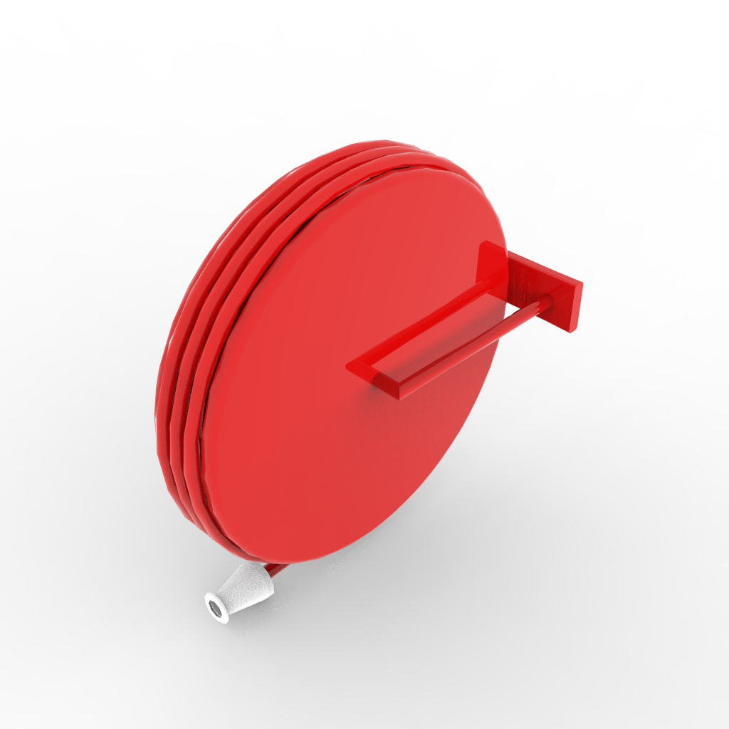 Manual Swinging Arm Hose Reel Revit Family Archives