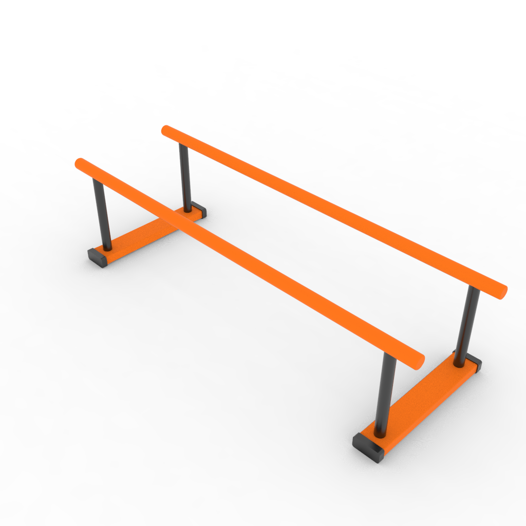 ZAthletic Gymnastics Parallel Bare For Home or Gym Revit Family