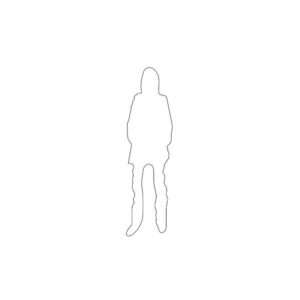 Standing Woman Silhouette