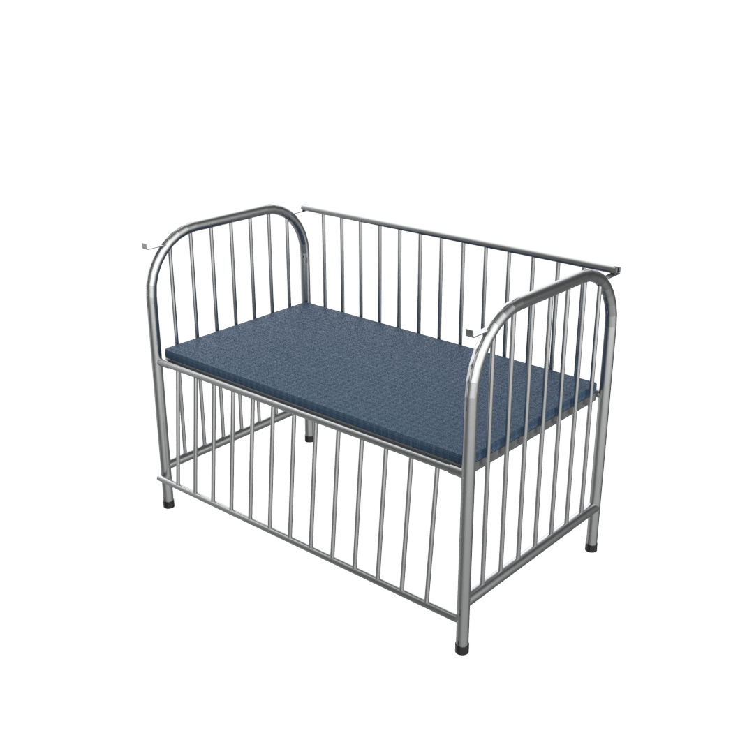 11 Pediatric Bed Baby Cot SizeDimension 140 X 76 X 60 cm bimmodeller
