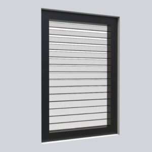 Single Leaf Louver Window