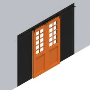Two Panel Barn Door