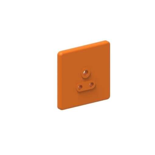 1 Gang Unswitched Socket - bimmodeller.com - BIM Modeling services Provider