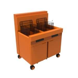 Gas Fryers with Filtration