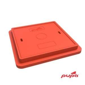 Square Manhole Cover 60x60 Teracotta