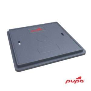 Square Manhole Cover 90x90 Dark Grey