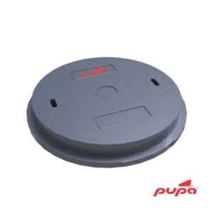 Round Manhole Cover 81x81 Dark Grey